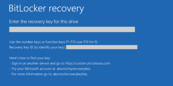  Prikaz korisničkog sučelja za oporavak diska sustava Windows